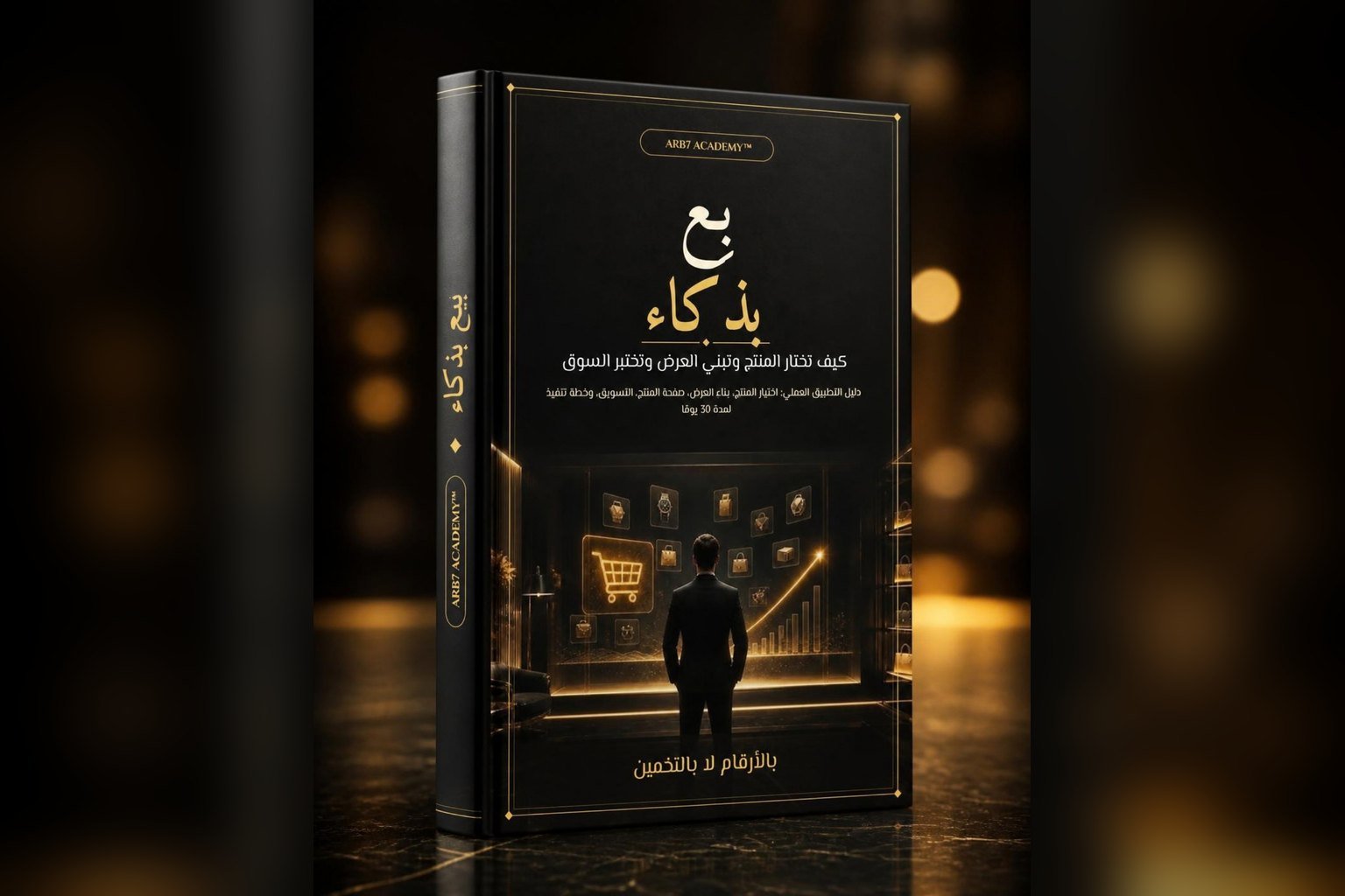 غلاف كتاب بِع بذكاء — ARB7 Academy